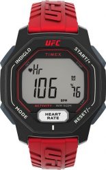 Zegarek Timex Zegarek męski TW2V84000 czerwony. Czerwone zegarki męskie Timex, bez wzorów. Za 354.00 zł.