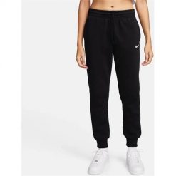 Spodnie sportowe damskie Nike Nsw Phnx Flc. Czarne spodnie dresowe damskie Nike, bez wzorów, z dresówki, sportowe, długie. Za 408.00 zł.