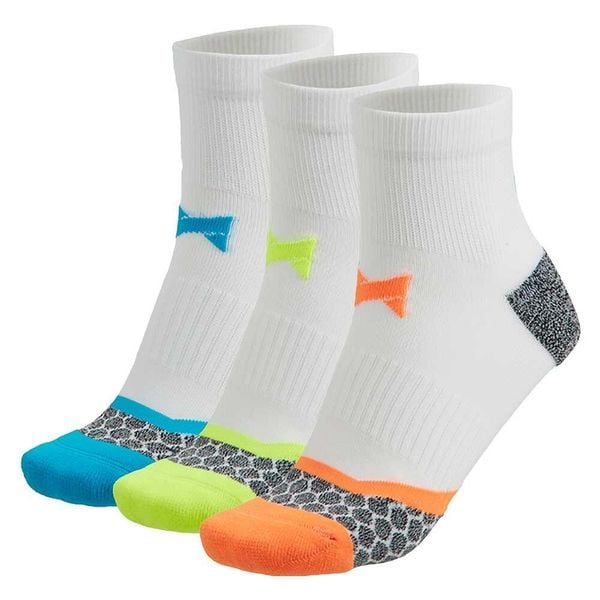 Skarpety do biegania Xtreme, 3 par, Multi biały. Białe skarpetki damskie XTREME SOCKSWEAR, bez wzorów, z materiału. Za 112.80 zł.