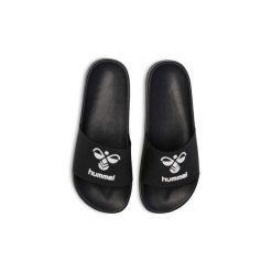 Klapki Hummel HML ESSENTIAL. Czarne klapki męskie Hummel, bez wzorów, bez zapięcia. Za 136.50 zł.