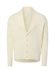 Lindbergh sweter Mężczyźni biały, S. Białe swetry męskie Lindbergh, m, bez wzorów, bez kołnierzyka, bez ramiączek. Za 349.95 zł.