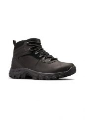 Buty trekkingowe męskie Columbia Newton Ridge Plus Ii Waterproof. Czarne trekkingi męskie Columbia, na zimę, z materiału, za kostkę, bez zapięcia. Za 449.99 zł.