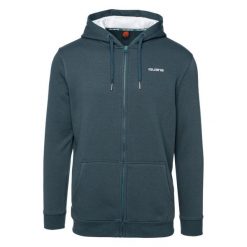 Męska Bluza Z Kapturem Ricona Full Zip. Niebieskie bluzy męskie IGUANA, m, bez wzorów, bez ramiączek, z kapturem. Za 172.99 zł.