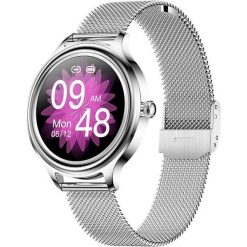Smartwatch Kumi K3 Srebrny (KU-K3/SR). Szare zegarki smartwatch Kumi, bez wzorów. Za 214.00 zł.