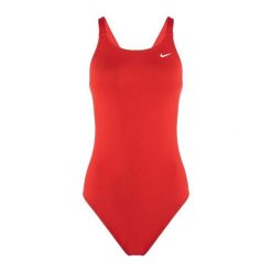 Strój pływacki jednoczęściowy damski Nike Hydrastrong Solid Fastback. Czerwone stroje kąpielowe damskie Nike, l, bez wzorów. Za 189.99 zł.