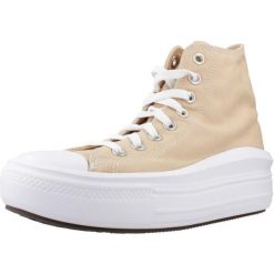 Buty CONVERSE CHUCK TAYLOR ALL STAR MOVE HI Pomarańczowy. Brązowe obuwie sportowe damskie Converse, bez wzorów, z tkaniny, bez zapięcia. Za 273.99 zł.