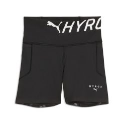 Damskie krótkie legginsy PUMA x HYROX PWRMODE 4" PUMA. Czarne legginsy damskie Puma, bez wzorów, z dzianiny. Za 279.00 zł.