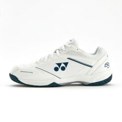 Buty halowe do badmintona męskie Yonex Power Cushion 65. Buty sportowe męskie YONEX, bez wzorów, bez zapięcia, na fitness i siłownię. Za 449.99 zł.