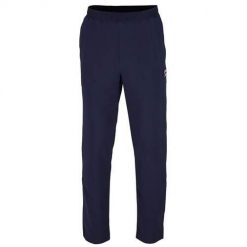 Spodnie sportowe męskie Fila Pro3. Niebieskie spodnie sportowe męskie Fila, l, bez wzorów, z dresówki, trekkingowe. Za 478.00 zł.