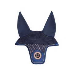 Krótka czapka dla konia Tattini Prado. Niebieskie czapki damskie TATTINI, bez wzorów, z materiału, eleganckie. Za 211.50 zł.