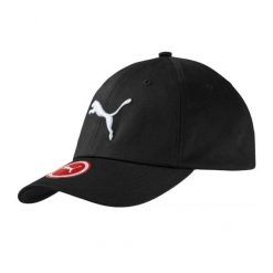 Czapka Z Daszkiem Dla Dorosłych Unisex Big Cat. Czarne czapki damskie Puma, bez wzorów. Za 93.99 zł.