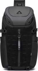 Pan i Pani Gadżet Ozuko Placak Męski Czarna Torba Na Jedno Ramię Męska Wodoodporna Crossbody. Czarne torby na ramię męskie Pan i Pani Gadżet, małe. Za 140.00 zł.