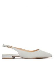 HÖGL Baleriny 0-180102-38000 Szary. Szare balerinki damskie HÖGL, bez wzorów, ze skóry, bez obcasa, bez zapięcia. Za 699.99 zł.