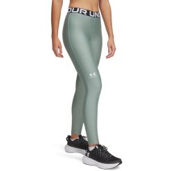 Legginsy Ua Hg Firmy Under Armour Damskie. Niebieskie legginsy damskie Under Armour, bez wzorów, z materiału. Za 227.10 zł.