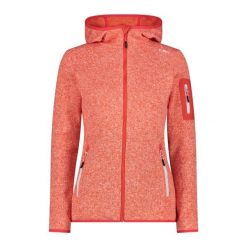 Bluza damska turystyczna CMP 3H19826. Brązowe bluzy damskie CMP, na zimę, l, bez wzorów, z materiału, bez ramiączek, z kapturem. Za 164.99 zł.