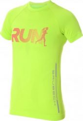 Brubeck Koszulka damska Running Air Pro zielona r. XL (SS13270). Zielone bluzki damskie Brubeck, xl, bez wzorów, bez kołnierzyka, bez ramiączek. Za 90.09 zł.