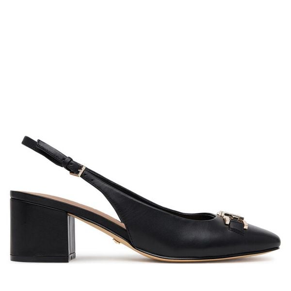 Czółenka Guess. Czarne czółenka damskie Guess, z aplikacjami, bez obcasa, bez zapięcia. Za 349.99 zł.