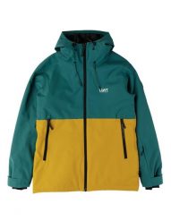 Kurtka snowboardowa męska Colourwear Block. Czarne kurtki męskie Colourwear, na zimę, l, bez wzorów, z materiału, sportowe, bez kaptura. Za 1,099.99 zł.