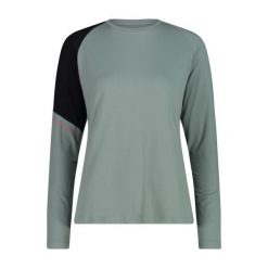 Bluza turystyczna damska CMP Sylphina. Zielone bluzy damskie CMP, xs, bez wzorów, bez ramiączek, bez kaptura. Za 169.99 zł.