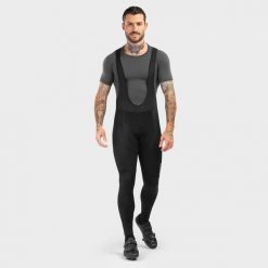 Męskie długie spodnie rowerowe Kolarstwo Siroko Black Sea. Czarne spodnie sportowe męskie SIROKO, m, bez wzorów, z nylonu, rowerowe. Za 509.00 zł.
