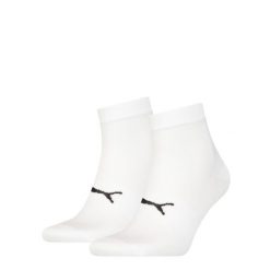 Skarpety Puma Sport Quarter Light, 2 pary białych. Białe skarpetki damskie Puma, bez wzorów, z elastanu. Za 86.99 zł.