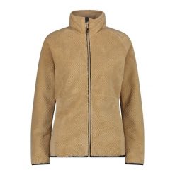 Kurtka damska CMP High Loft. Brązowe kurtki sportowe damskie CMP, bez wzorów, bez ramiączek, bez kaptura, trekkingowe. Za 347.00 zł.