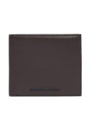 Emporio Armani Portfel Y4R167 Y068E Czarny. Czarne portfele męskie Emporio Armani, bez wzorów, ze skóry. Za 664.99 zł.