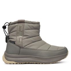 Śniegowce CMP. Brązowe śniegowce damskie CMP, bez zapięcia. Za 479.99 zł.