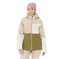 Damska kurtka narciarska Protest Sina. Zielone kurtki sportowe damskie Protest, na zimę, bez wzorów, bez ramiączek, bez kaptura, narciarskie. Za 812.00 zł.