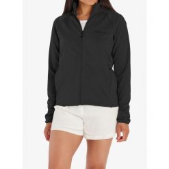 Bluza polarowa damska Marmot Leconte Fleece Jacket. Czarne bluzy damskie Marmot, m, bez wzorów, z polaru, bez ramiączek, bez kaptura. Za 199.99 zł.