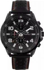 Zegarek Perfect ZEGAREK MĘSKI PERFECT CH05L - CHRONOGRAF (zp353g) + BOX. Zegarki męskie Perfect, bez wzorów. Za 128.94 zł.