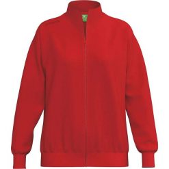 Bluza damska Erima TS. Czerwone bluzy damskie Erima, m, bez wzorów, z bawełny, bez ramiączek, bez kaptura. Za 226.85 zł.