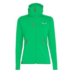 Damska kurtka hybrydowa z kapturem Salewa Agner. Czerwone kurtki sportowe damskie Salewa, l, bez wzorów, z polaru, bez ramiączek, z kapturem, trekkingowe. Za 586.20 zł.