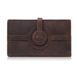 Portfel damski duży skórzany vintage brązowy Paolo Peruzzi T-134-HBR. Brązowe portfele damskie Paolo Peruzzi, ze skóry. Za 94.00 zł.