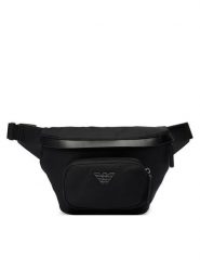 Emporio Armani Nerka EM001805 AF13454 UC001 Czarny. Czarne saszetki i nerki męskie Emporio Armani, bez wzorów, ze skóry. Za 839.99 zł.