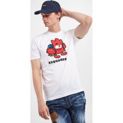 T-shirt DSQUARED2. T-shirty męskie Dsquared2, m, bez wzorów, bez kołnierzyka, bez ramiączek. W wyprzedaży za 825.30 zł.