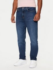 Tommy Hilfiger Jeansy Harlem MW0MW39038 Granatowy Tapered Fit. Niebieskie jeansy męskie Tommy Hilfiger, z bawełny. Za 269.99 zł.