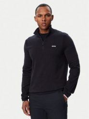 BOSS Sweter Ever-X QZ 50556146 Granatowy Regular Fit. Niebieskie swetry męskie Boss, l, bez wzorów, z bawełny, bez kołnierzyka, bez ramiączek. Za 679.99 zł.
