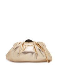 Valentino Torebka Iside VBS9YA17 Złoty. Żółte torebki do ręki damskie Valentino, bez wzorów, ze skóry, bez dodatków. Za 549.99 zł.