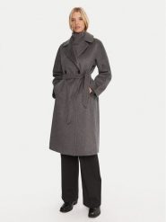 Weekend Max Mara Płaszcz przejściowy Cascia 2525016072 Szary Regular Fit. Szare płaszcze damskie Weekend Max Mara, bez wzorów, z kaszmiru, bez kołnierzyka, bez kaptura. Za 7,259.00 zł.