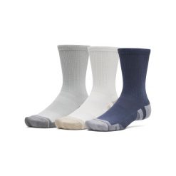 Skarpety Unisex Under Armour UA Performance Tech 3pk Crew 1379512. Białe skarpetki damskie Under Armour, bez wzorów, z elastanu. Za 66.20 zł.