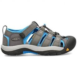 Buty do chodzenia damskie Keen Newport H2. Niebieskie obuwie trekkingowe damskie Keen, z materiału, bez zapięcia. Za 284.15 zł.