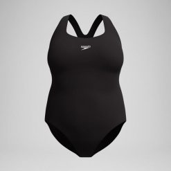Strój kąpielowy jednoczęściowy damski na basen Speedo Medalist. Czarne stroje kąpielowe damskie Speedo, xl, bez wzorów. Za 171.98 zł.