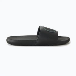 Klapki damskie Rip Curl Icons Bloom. Czarne klapki damskie Rip Curl, bez wzorów, sportowe, bez obcasa, bez zapięcia. Za 149.99 zł.