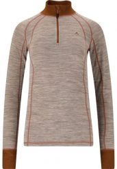 Damski sweter z wełny Whistler Candee. Szare swetry nierozpinane damskie Whistler, na zimę, bez wzorów, z tkaniny, eleganckie, bez kołnierzyka, bez ramiączek. Za 237.00 zł.
