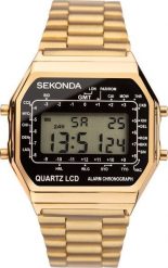 Zegarek Sekonda Zegarek męski Sekonda 1817 różowe złoto. Czerwone zegarki męskie Sekonda, bez wzorów, złote. Za 260.00 zł.