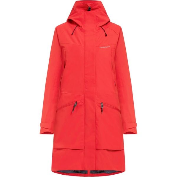 Parka dla kobiet Didriksons Ilma. Czerwone parki damskie Didriksons, na jesień, m, bez wzorów, bez kaptura. Za 851.50 zł.