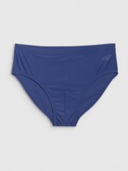 4F Kąpielówki męskie - granatowe XXL. Niebieskie kąpielówki męskie 4F, m, bez wzorów, z elastanu. W wyprzedaży za 29.99 zł.