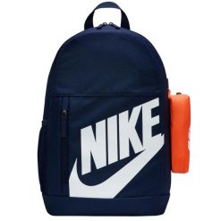 Plecak sportowo-turystyczny dla dorosłych Elemental Backpack. Niebieskie plecaki męskie Nike, bez wzorów, z materiału, sportowe. Za 139.99 zł.