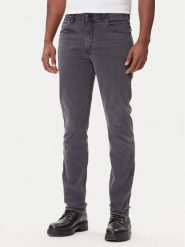 Wrangler Jeansy Larston 112362433 Szary Slim Fit. Szare jeansy męskie Wrangler, z bawełny. Za 319.99 zł.